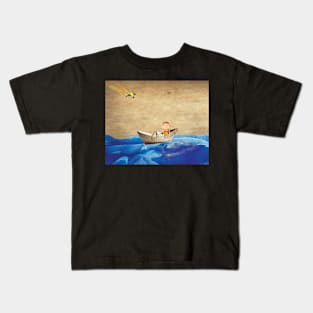 Τhe sea child dreamer of the seas Kids T-Shirt